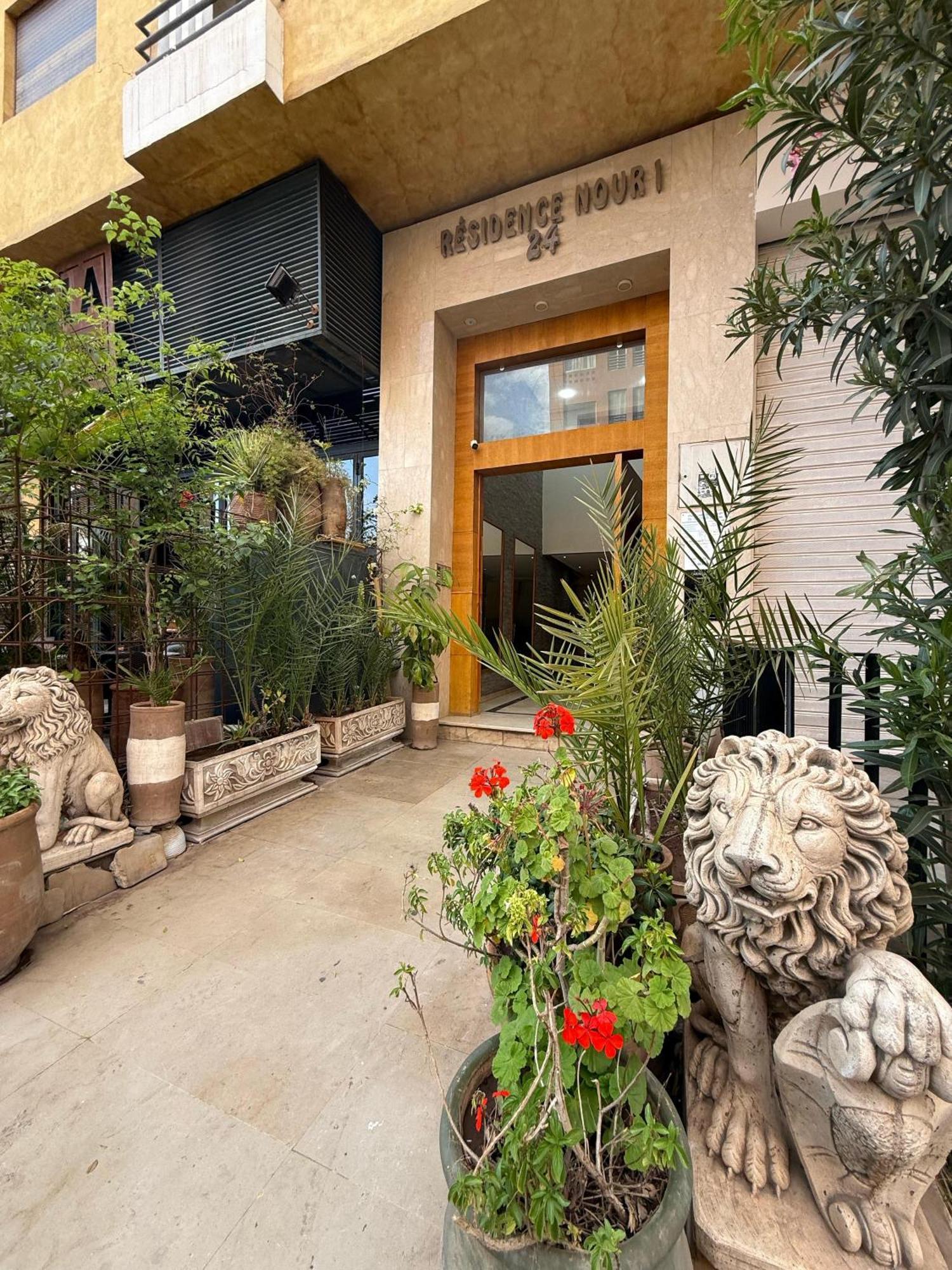 Appartement Nour Guéliz Marrakech Marrakesh Exterior foto