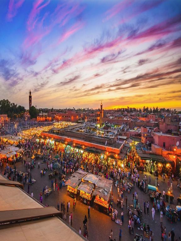 Appartement Nour Guéliz Marrakech Marrakesh Exterior foto