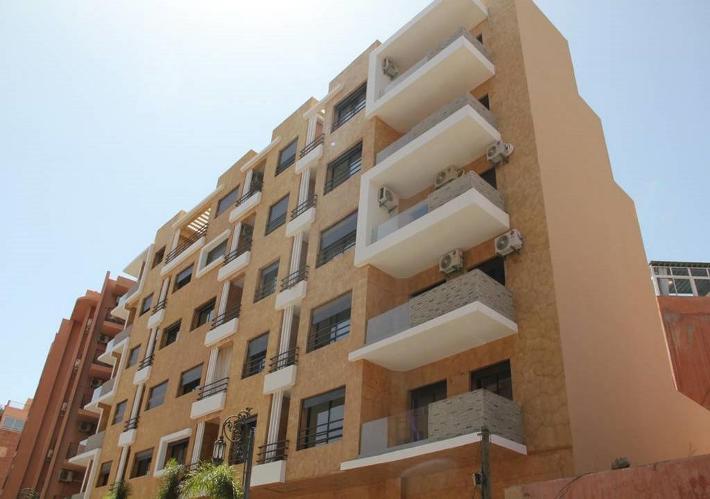 Appartement Nour Guéliz Marrakech Marrakesh Exterior foto